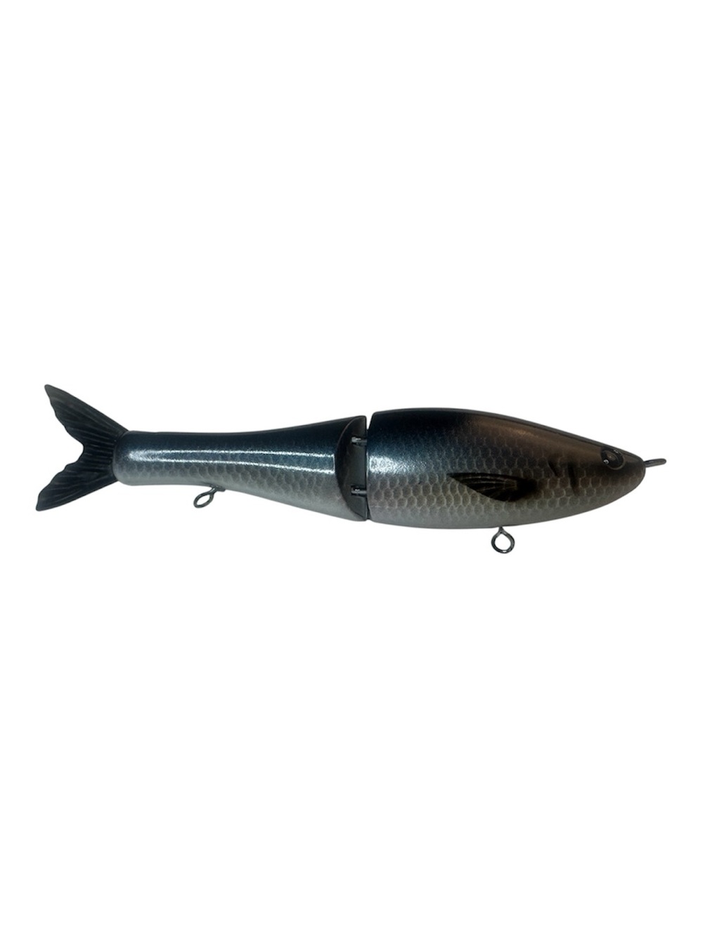 Fishing Lure Custom Painted 8” Swim bait with color shift paint